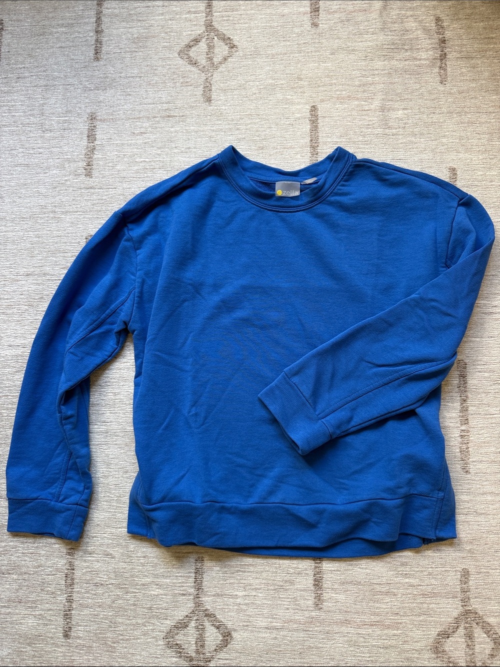 Zella Royal Blue Crewneck Sweatshirt